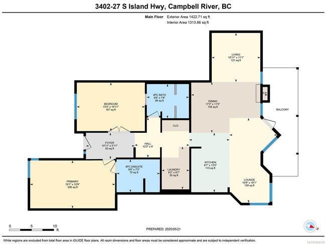 3402 - 27 Island Hwy S, Condo with 2 bedrooms, 2 bathrooms and 37 parking in Campbell River BC | Image 7