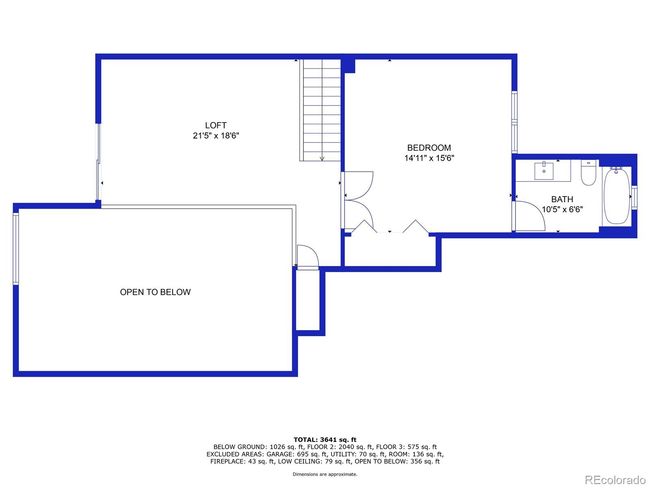 8140 Lightening View Dr, House other with 3 bedrooms, 4 bathrooms and 3 parking in Parker CO | Image 46