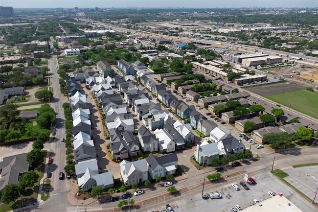Aerial view showing the convenient access to major highways (US-75), proximity to the redeveloped Collin Creek mall and commercial areas undergoing renewal. | Image 32