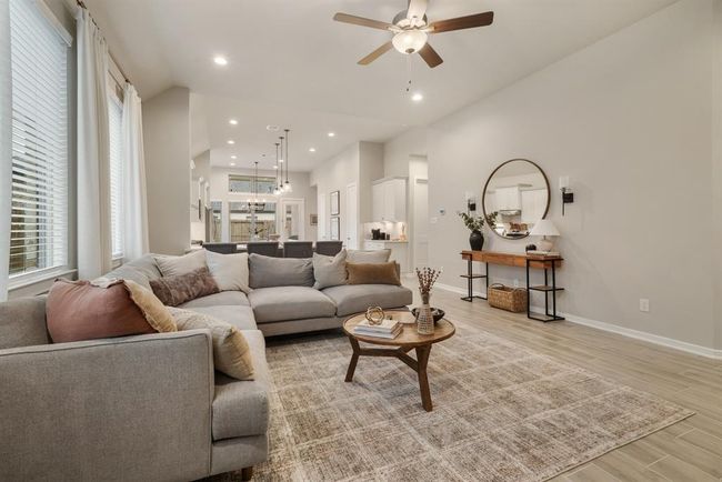 Tall ceilings throughout this beautiful home. | Image 6