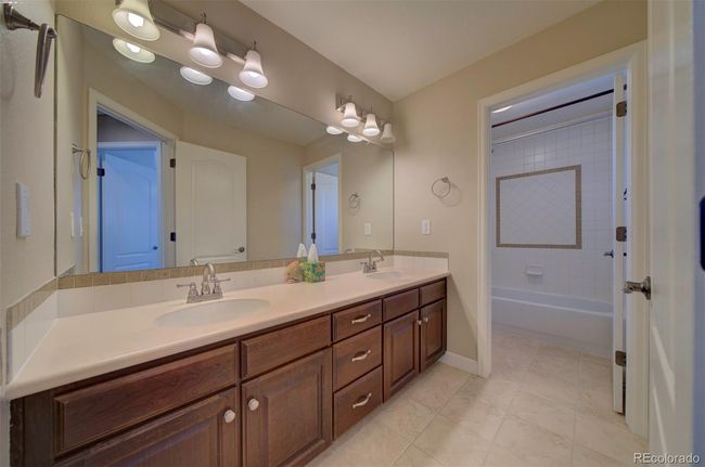 2nd upper full bath, dual sinks | Image 34