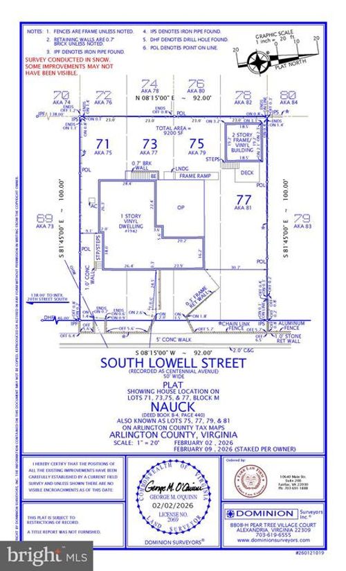 1942 S Lowell St, ARLINGTON, VA, 22204-5339 | Card Image