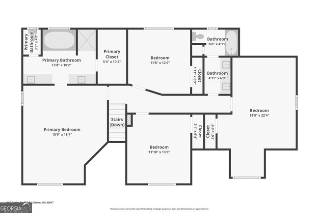 1150 Cedar Bluff Trl Sw, House other with 4 bedrooms, 4 bathrooms and 2 parking in Lilburn GA | Image 67