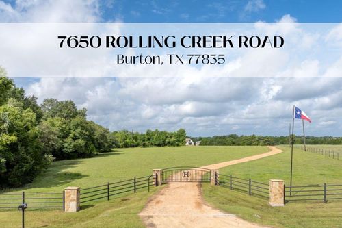 7650 Rolling Creek Rd, Burton, TX, 77835-2722 | Card Image