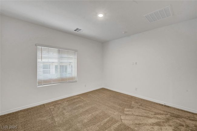 Unfurnished room featuring visible vents, baseboards, recessed lighting, and carpet floors | Image 31