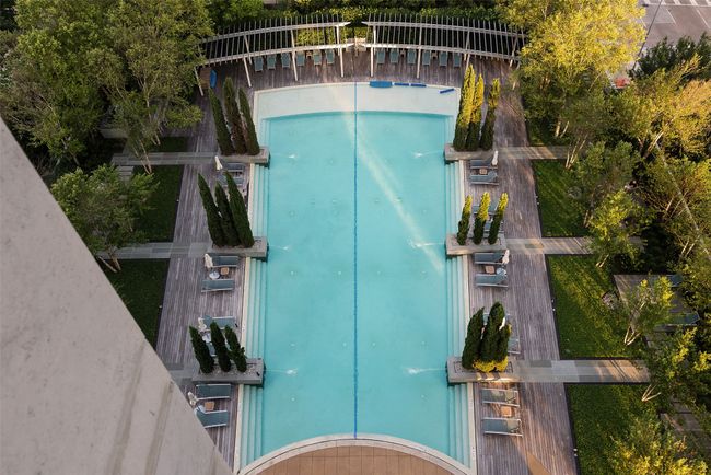South balcony view of pool | Image 25