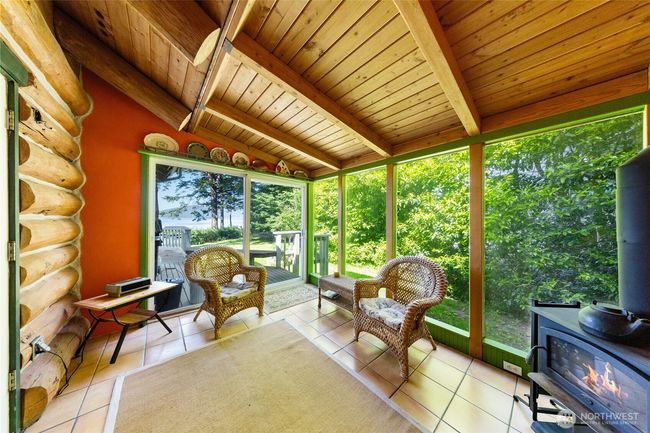 Sunroom with Woodstove | Image 30