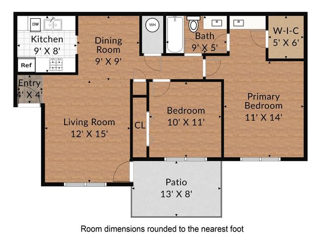 Exceptional layout, with plenty of remodeling options. Many similar unit have opened up the kitchen...or added a small laundry closet! | Image 18