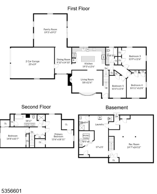 61 Fieldcrest Rd, House other with 5 bedrooms, 3 bathrooms and null parking in Parsippany NJ | Image 37