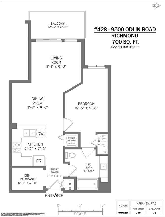 428 - 9500 Odlin Road, Condo with 1 bedrooms, 1 bathrooms and 1 parking in Richmond BC | Image 18