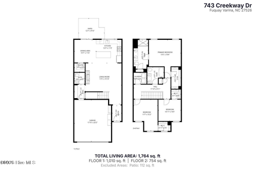 743 Creekway Drive, Fuquay Varina, NC, 27526 | Card Image