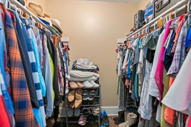 View of spacious closet | Image 19