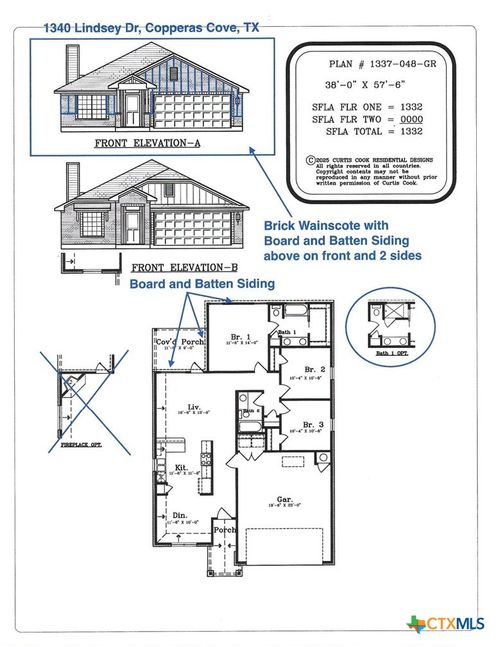 1340 Lindsey Drive, Copperas Cove, TX, 76522 | Card Image