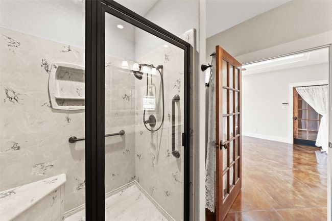Full bathroom with a shower stall | Image 21