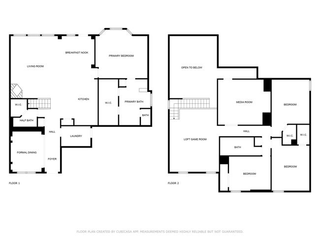 This detailed floor plan drawing highlights both the first and second story of the home, giving you a clear view of the layout and flow of the living spaces. The design maximizes functionality and space, offering a seamless transition between the formal and casual areas, along with generous bedrooms and living spaces throughout. | Image 40