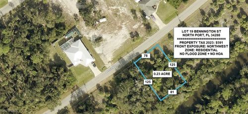 Lot 19 Bennington St, North Port, FL, 34288 | Card Image