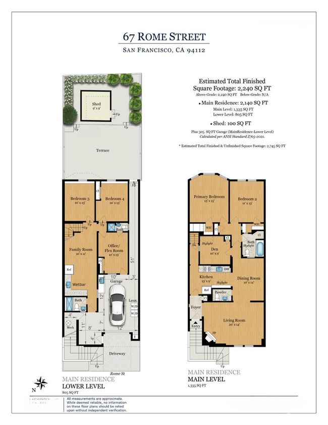 67 Rome St, House other with 4 bedrooms, 4 bathrooms and 1 parking in San Francisco CA | Image 8