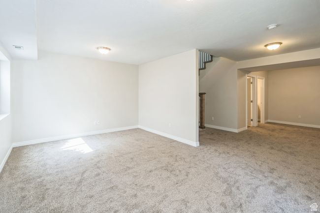 Below grade area featuring carpet flooring | Image 26