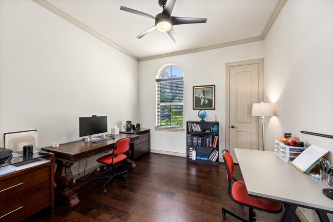 The first floor office overlooks the front of the home. | Image 19
