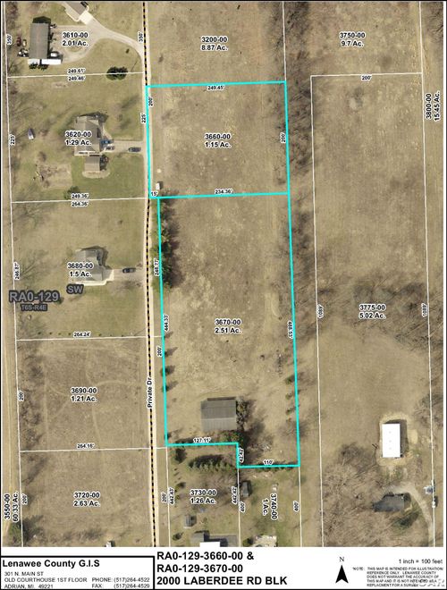 2000 Laberdee Rd, Adrian, MI, 49221-8663 | Card Image
