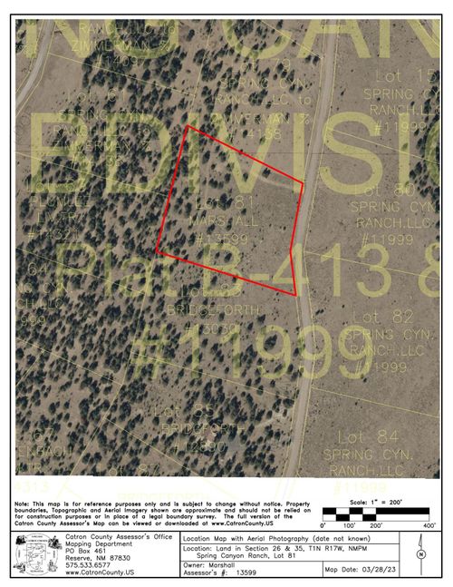 Lot 81 Artesian Ave, Quemado, NM, 87829 | Card Image