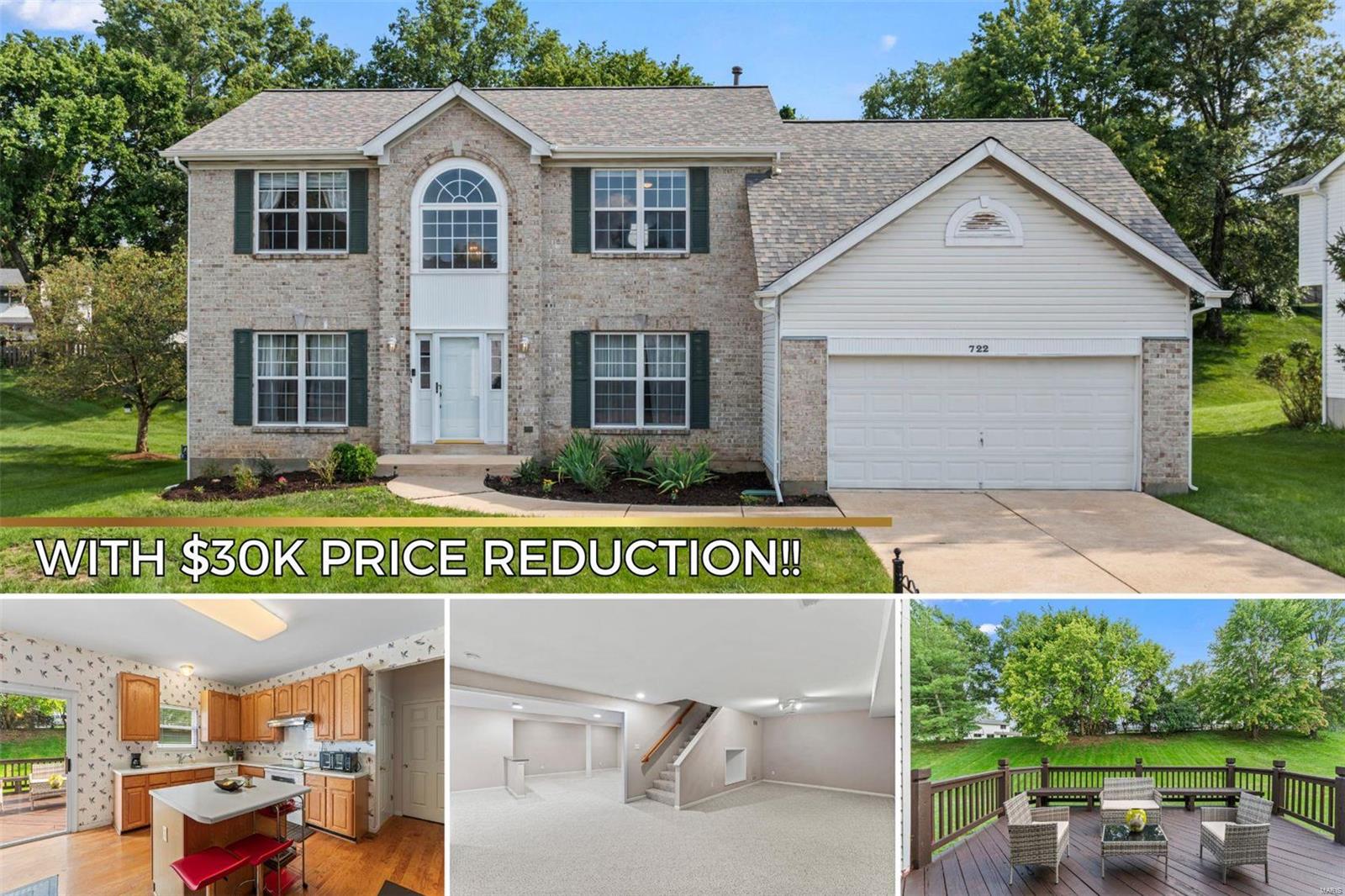 Castle Pines Dr, Ballwin, MO 63021