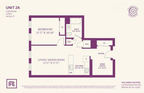 2a-124 Washington Ave, Brooklyn, NY, 11205-2513 | Card Image