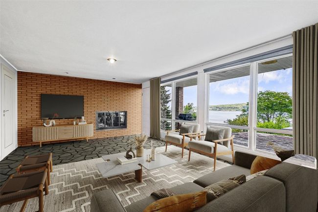 Virtually staged rec room | Image 16