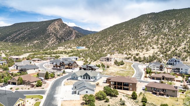 View of mountain background featuring nearby suburban area | Image 60