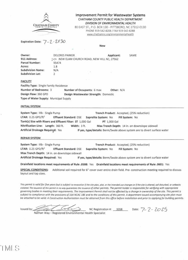 SEPTIC PERMIT JUNE 2025 | Image 5
