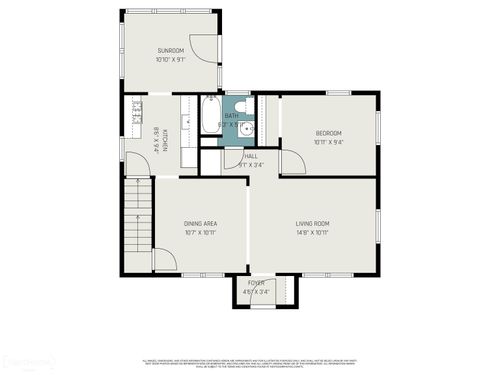 1098 Gilbert St, Flint, MI, 48532-3552 | Card Image
