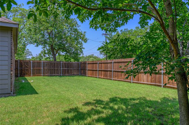 Northside View of backyard | Image 17