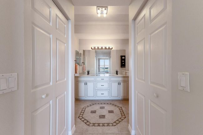 Primary En-Suite Bath with new vanity and 2 walk-in closets | Image 21