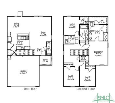 71 Cypress Loop, House other with 4 bedrooms, 2 bathrooms and null parking in Port Wentworth GA | Image 2