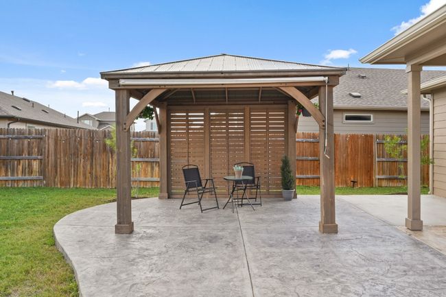 View of patio / terrace featuring a gazebo | Image 26