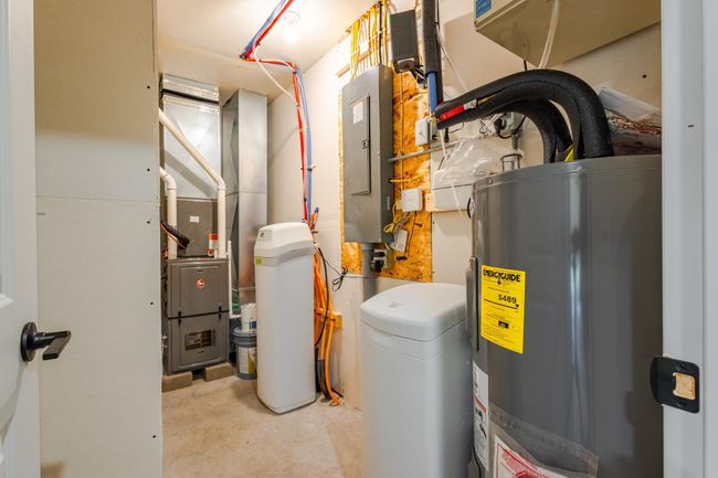 Mechanical Room is located by the garage off of the mudroom There is infloor heat, but a boiler is needed for opertation | Image 16