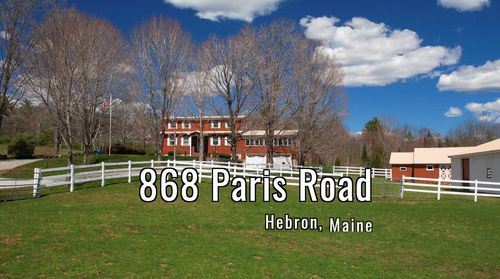 868 Paris Road, Hebron, ME, 04238 | Card Image