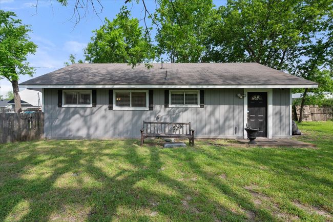 Rear view of property with roof with shingles | Image 30