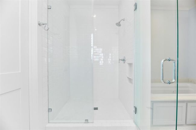 Large walk-in shower in primary bath. | Image 30