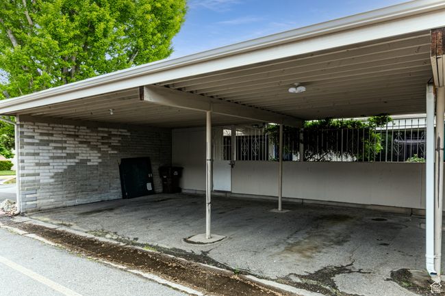 View of parking / parking lot with a carport | Image 33