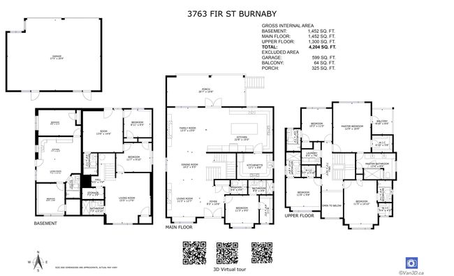 3763 Fir Street, House other with 9 bedrooms, 8 bathrooms and 2 parking in Burnaby BC | Image 30