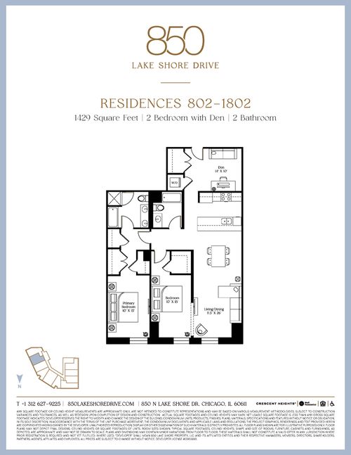 apt-802-850 Lake Shore Dr, Chicago, IL, 60611-6322 | Card Image