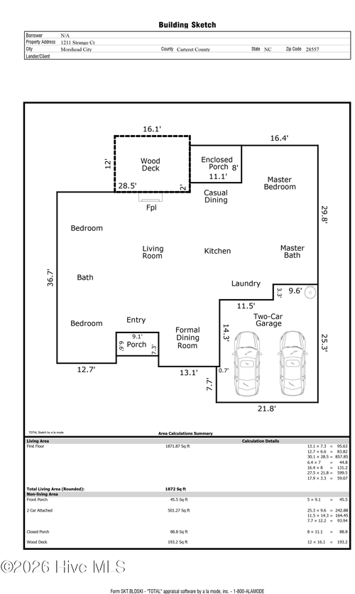 1211 Strange Ct, Morehead City, NC, 28557-4601 | Card Image