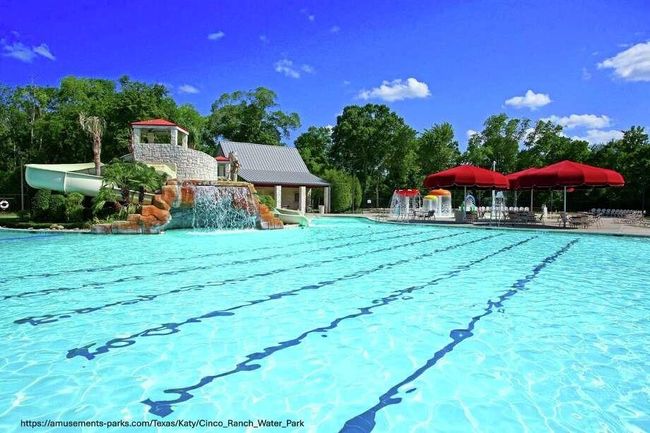For residents, the Cinco Ranch Water Park has water slides, waterfall, splash pad, electricity, barbeque grill and restroom access with gate card. Enjoy on a first come first serve basis. | Image 31