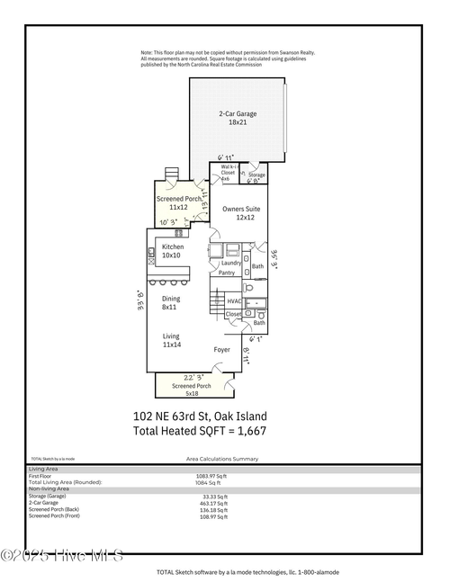 102 Ne 63rd St, Oak Island, NC, 28465-4725 | Card Image