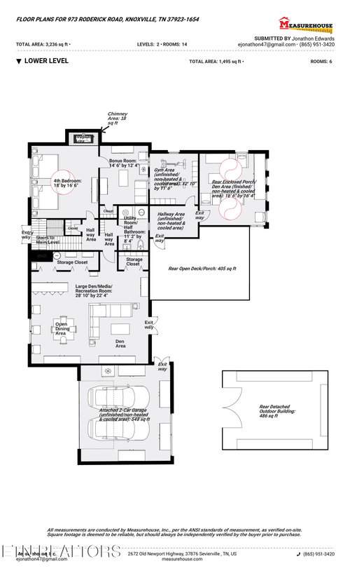 102 Henderson Ln, Oak Ridge, TN, 37830-5001 | Card Image