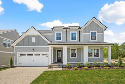 Wellsley A 5 bedrooms, 3 bathrooms. Extended Covered Patio and Beautiful Front Porch. Home is of a complete Wellsley Plan. For demonstration purposes only. See media for selections chosen for this home. | Image 2