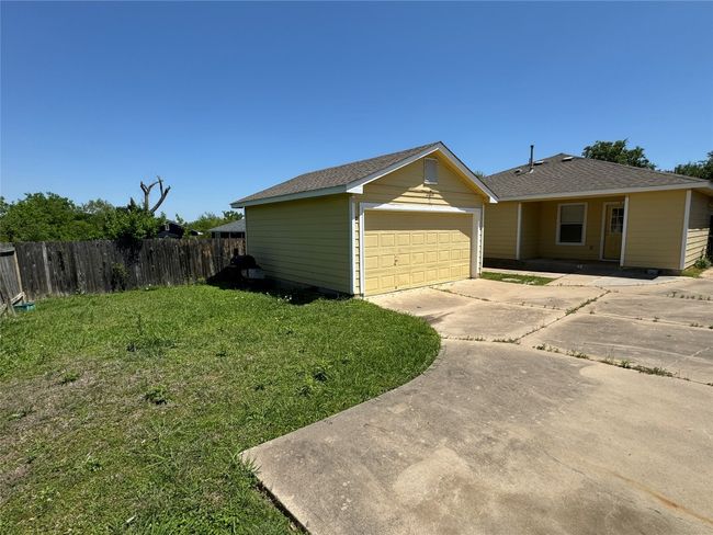 Backyard with garage - backs up to greenbelt. | Image 10