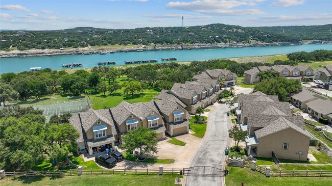 Drone / aerial view featuring a water view and a residential view | Image 32