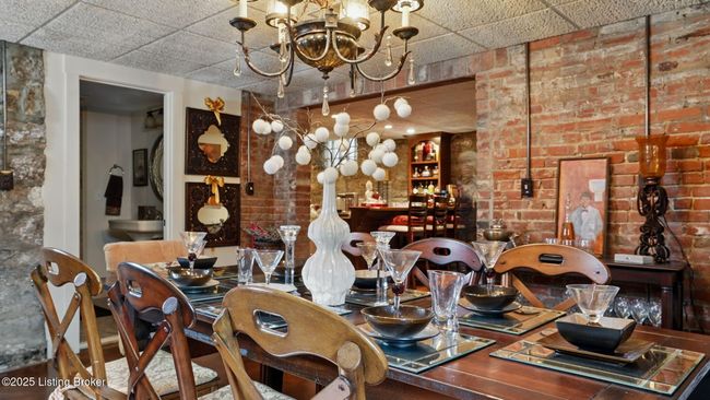 Exposed brick & stone in lower level. | Image 41